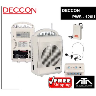 **มีรับประกัน จัดส่งฟรี** ตู้ลำโพงช่วยสอน DECCON PWS - 120U ตู้ช่วยสอน ตู้ลำโพง ตู้อเนกประสงค์ ตู้แอมป์ ไมค์ลอย