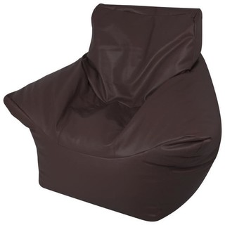 [ผ้าเปล่า-พร้อมส่ง]เก้าอี้ทรงโซฟา Arm Chair รุ่น Beanbag (สีน้ำตาลเข้ม)