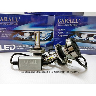 หลอดไฟ LED H4,H11/H8/H9 (6500K)  CARALL