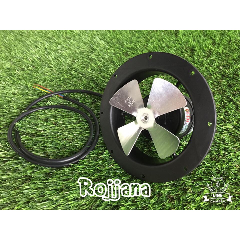 มอเตอร์พัดลมคอยล์เย็นตู้แช่เค้กชุดมอเตอร์ระบายความร้อน MA58 - 1/10W - 230V 'ELCO'