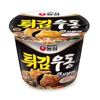 พร้อมส่ง 농심 튀김우동 บะหมี่กึ่งสำเร็จรูปรสอูด้งเทมปุระ Nongshim Tempura Udon Cup 115g