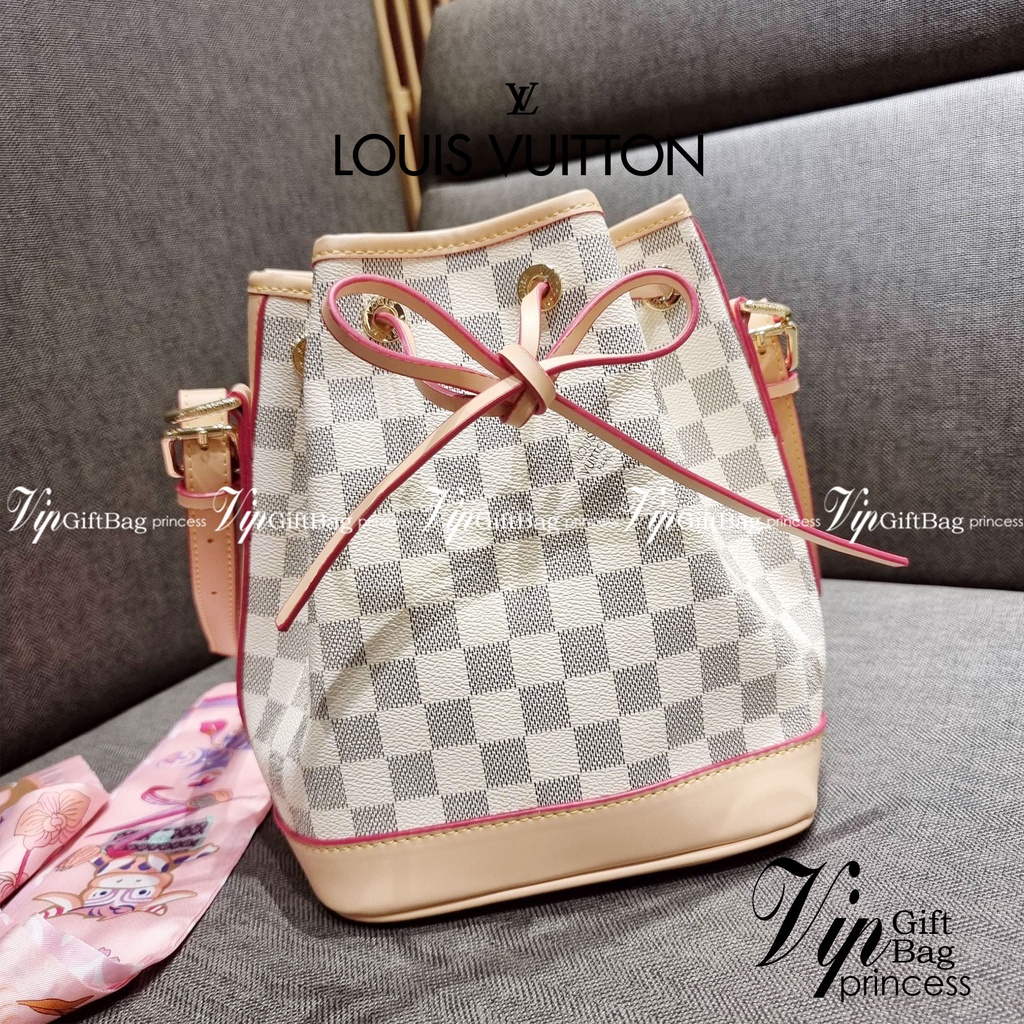 LV Noe bb damier azur กระเป๋าทรงขนมจีบสุดฮอต ราคาสุดคุ้ม ลิมิเต็ดมากๆ แถมฟรี ริบบิ้นแบรนด์เอนกประสงค