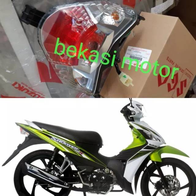 35710-22j ไฟท้าย stoplamp suzuki smash F1 Fi raider J 115 original assy 1 ชุด