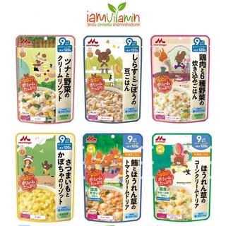 (exp:4/23)Morinaga Baby Food 120g อาหารเด็ก สำเร็จ​รูป สำหรับ 9 เดือนขึ้นไป อาหารเด็ก ญี่ปุ่น