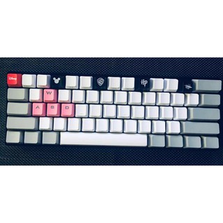 Keycap ABS ไฟลอด ปุ่มคีย์แค็ปสำหรับตกแต่ง Mechanical keyboard logo brand Mechanical keyboard for ESC symbol R4 Height