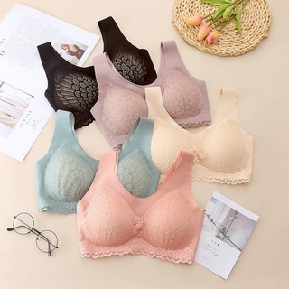 Pretty Bra PB-134 Sport bra เสื้อชั้นบราดันทรง ผ้าลื่นสบาย ระบายอากาศดี