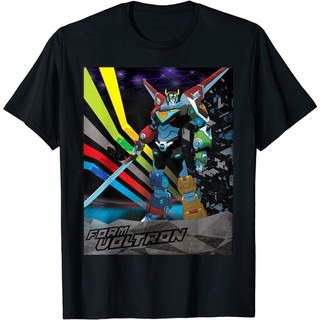 เสื้อยืด พิมพ์ลายโปสเตอร์ Voltron Defender Form สําหรับผู้ใหญ่