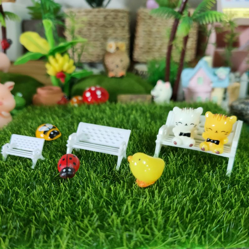 3)บ้านจิ๋ว โมเดลแต่งสวนจิ๋ว สวนถาด ขนาดเล็ก - รูปที่ 5