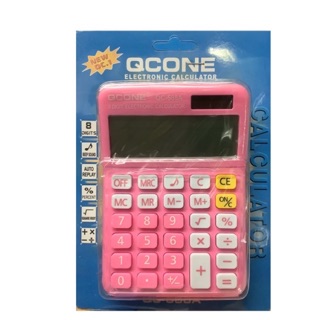 เครื่องคิดเลข เครื่องคำนวณเลข 8 หลัก  รุ่น QC-588A