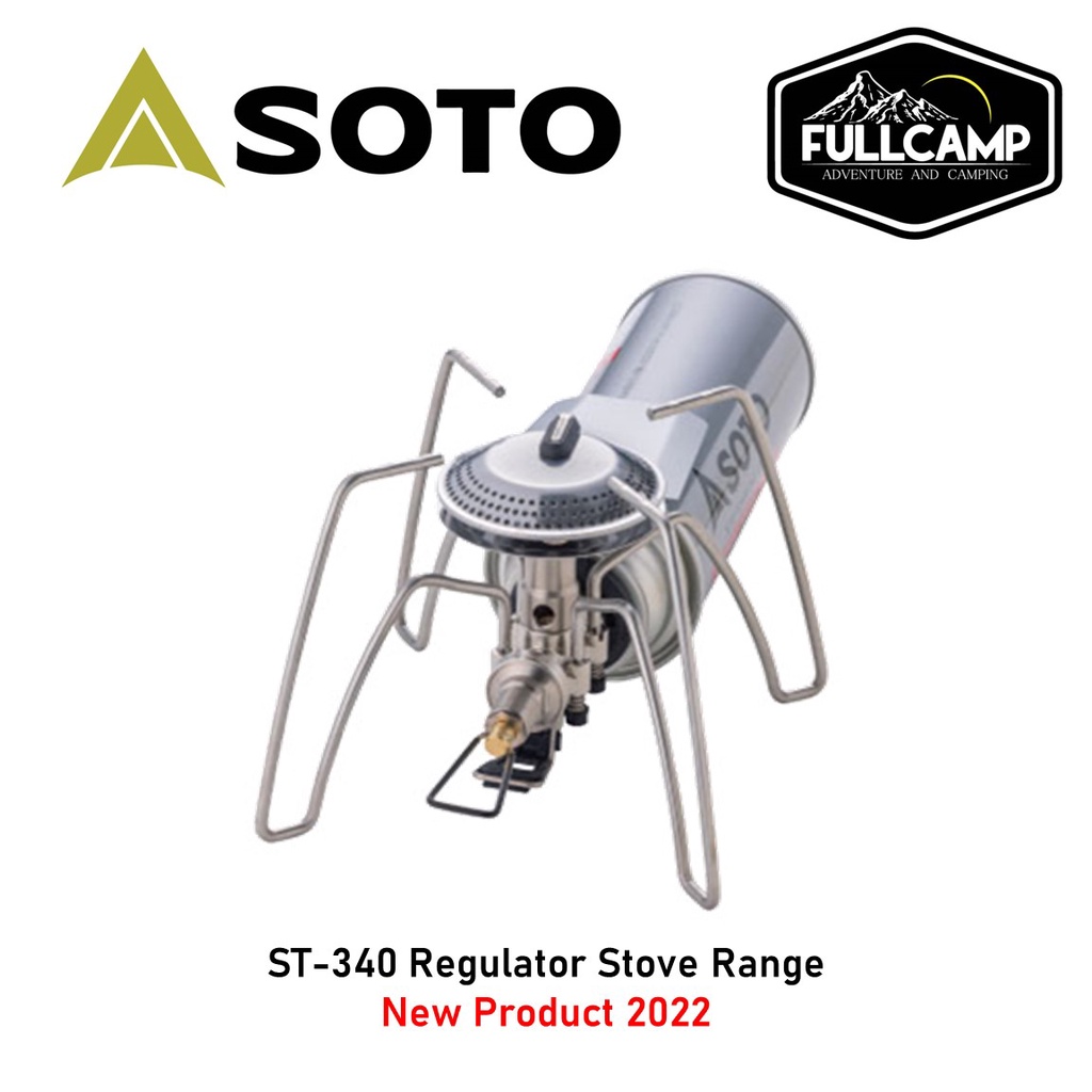 Soto Regulator Stove Range (ST-340) เตาแมงมุม หัวเตาแบบพกพา