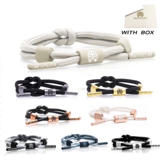 (with box) Women Mens Braided rastaclat Bracelet กําไลข้อมือ  Couple Christmas Gifts