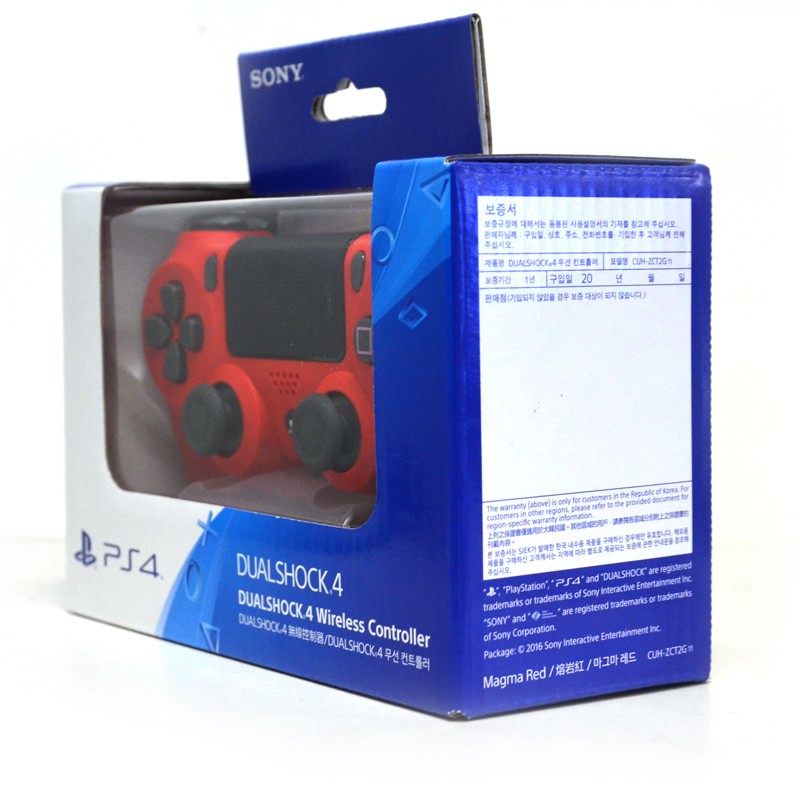 PlayStation 4 New Dual Shock 4 Magma Red (TH Warranty) ThaiPick