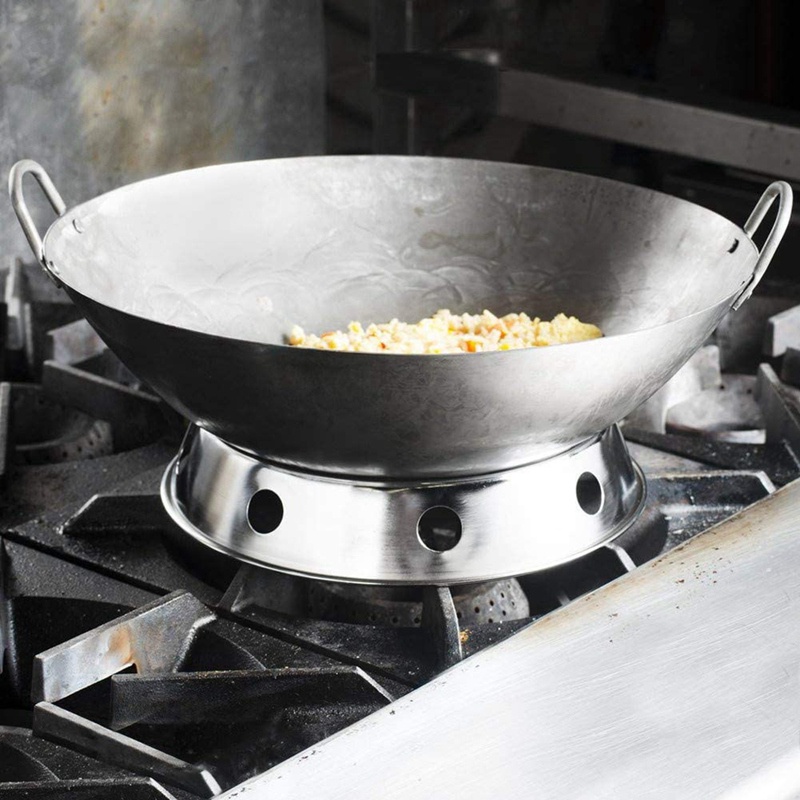 Universal Wok Pan Support Rack Stand Wok Ring Round Bottom Wok Rack ...