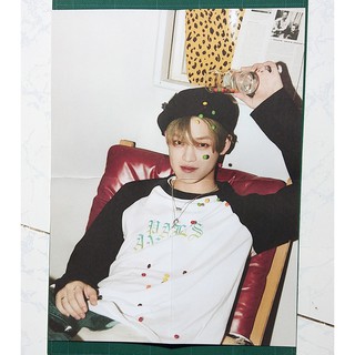 โปสเตอร์ พับ Chenle ของแท้ สุ่ม จาก อัลบั้ม NCT DREAM - HOT SAUCE Album พร้อมส่ง Kpop Poster