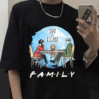 เสื้อยืด พิมพ์ลายอนิเมะ Spy X Family Loid Forger Anya Forger Yor Forger Manga สไตล์ญี่ปุ่น ฮาราจูกุ สตรีท สําหรับผู้ชาย