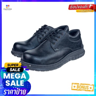 รองเท้านิรภัยพื้น PVC VALUSAFE MG81 เบอร์ 42 สีดำPVC SOLE SAFETY SHOES SAVE AND SAFE MG81 SIZE42 BLACK