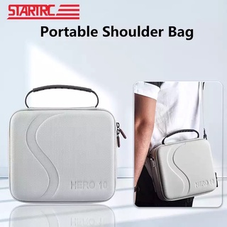 STARTRC Gopro Hero 11 10 9 Portable Bag Handbag Storage Bag Waterproof PU Shoulder Bags for Gopro Hero 9 10 accessories