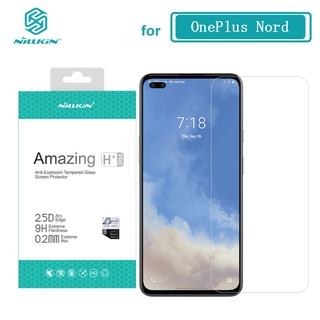 ฟิล์มกระจกสำหรับ OnePlus Nord Nillkin Amazing H+Pro 0.2MM นิรภัยฟิล์มกระจกสำหรับ OnePlus 8T One Plus Nord 5G OnePlus 8T 6 6T Nord N10 5G One Plus 7T