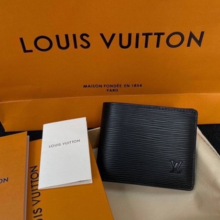 กระเป๋าสตางค์ Louisvuitton wallet menwallet เกรด ออริ รุ่นนี้เป็นหนังวัวเเท้ทั้งใบ สวยมากๆ