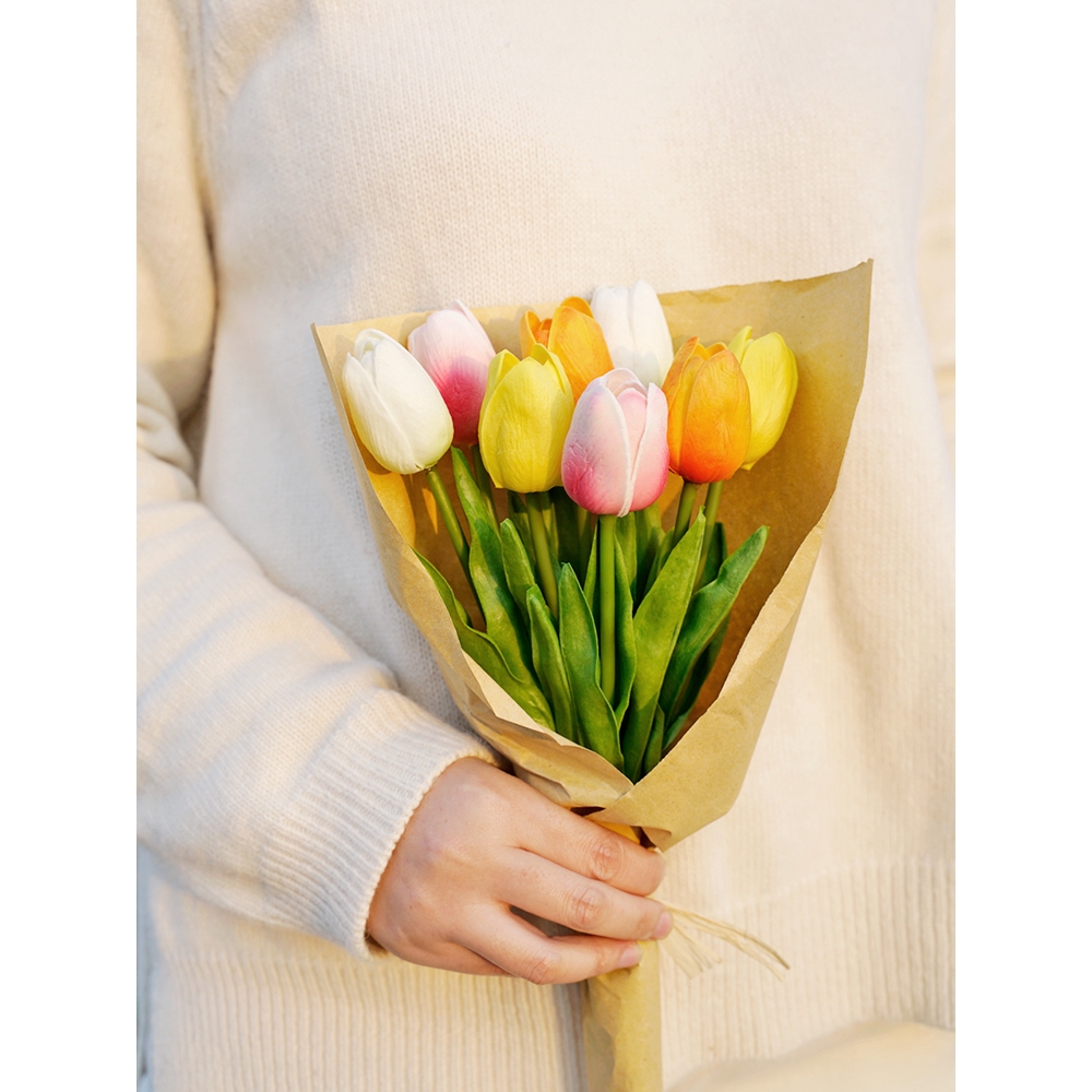 ดอกทิวลิป สำหรับพร็อพถ่ายรูป 1 ดอก - รูปที่ 2