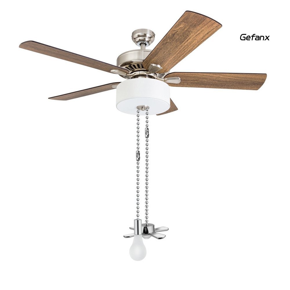 [GX] 2Pcs/Set Durable Metal Retro Ceiling Fan Pulls Lamp Chain Extender