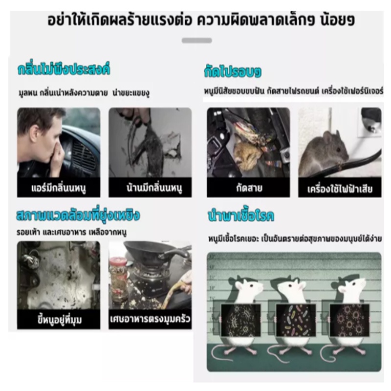 หนูหายไปแล้ว น้ำยาฉีดไล่หนู 500ml สเปรย์ไล่หนู จิ้งจก ตุ๊กแก น้ำยาไล่หนู ไล่หนู ในห้องเครื่องรถยนต์ ในรถยนต์ ในบ้าน🐭🐭 - รูปที่ 4