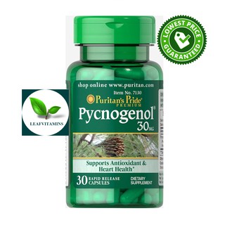 Puritans Pride Pycnogenol® 30 mg / 30 capsules