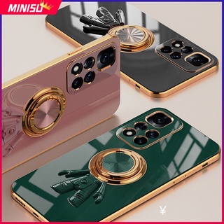 เคสโทรศัพท์ซิลิโคน กันกระแทก ลายนักบินอวกาศ พร้อมแหวนแม่เหล็ก สําหรับ Xiaomi Redmi Note 11 10 Pro 10s 11s K50 K40 K30 Pro K40S