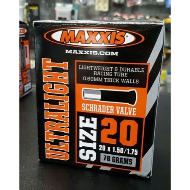 ยางในMaxxis 20x1.5/1.75 จุ๊บใหญ่