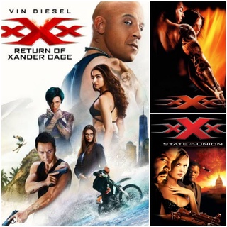 [DVD HD] ทริปเปิ้ลเอ็กซ์ ครบ 3 ภาค-3 แผ่น XXX 3-Movie Collection #หนังฝรั่ง(มีพากย์ไทย/ซับไทย-เลือกดูได้)