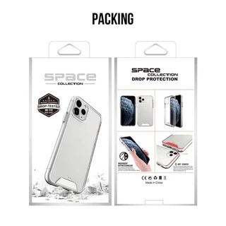 SPACE เคสใสกันกระแทก Iสำหรับ Iphone 15/15Pro/15Promax/15Plus/14PRO/14PROMAX/14PLUS/13/13MINI/13PRO/13PROMAX/13MINI