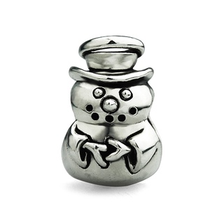 OHM Beads รุ่น Snow Angel - Silver 925 Charm เครื่องประดับ บีด เงิน เแก้ว จี้ สร้อย กำไล OHMThailand