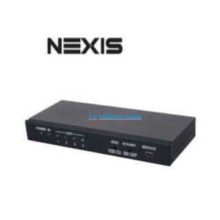 NEXIS HDMI SPLITTER 1×4 (4K/30HZ 444) รุ่น SP814 -ประกัน 3 ปี