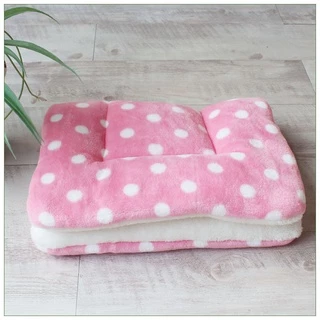 ที่นอนสุนัข ที่นอนแมว ขนนุ่ม เบาะนอนสัตว์เลี้ยง ผ้าปูนอน Pet Blanket Bed