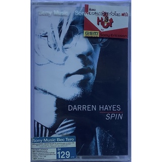 Cassette Tape เทปคาสเซ็ตเพลง Darren Hayes Spin ลิขสิทธิ์ ซีล Savage Garden