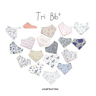 Tri Bib ผ้ากันเปื้อนสามเหลี่ยม 2 หน้า ผ้า Premium Cotton นุ่มนิ่ม ซับน้ำ small but chic