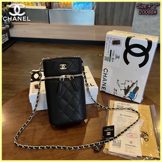 กระเป๋าสะพายข้าง CHANEL size 4*7 น่ารักมากกกก👜