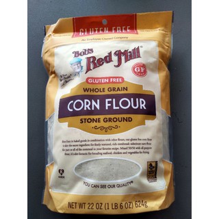 Bobs Red Mill Corn Flour 624gแป้งข้าวโฟด100%