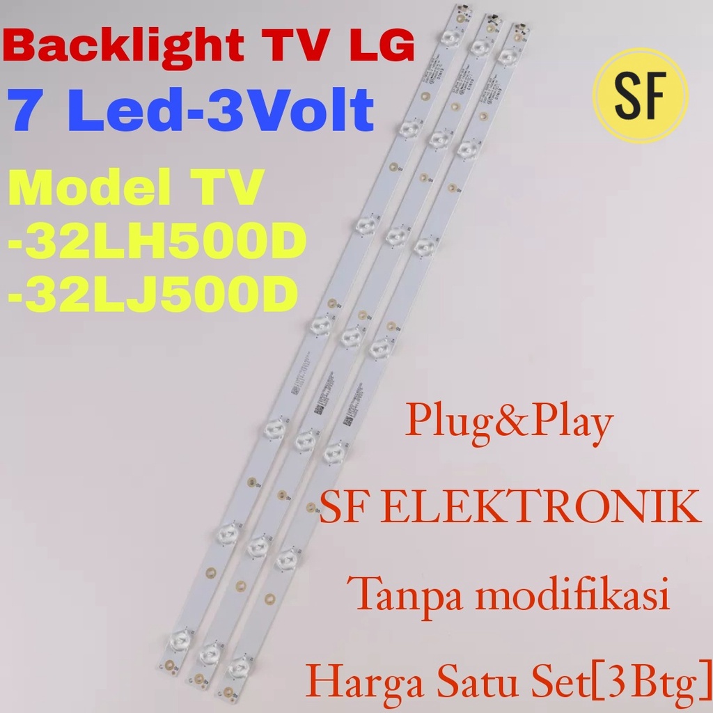 LG 32INC 32LH500D 32LJ500D โคมไฟไฟแบ็คไลท์ Led TV
