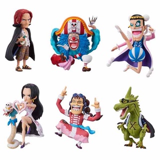 Banpresto (ครบ Set 6 กล่อง)WCF OnePieceWorld Collectabl Figure-TheGreatPirates 100LandscapesVol.5 4983164182453 (Figure)