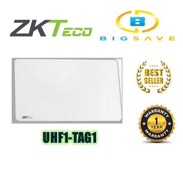 ZKTECO UHF1-TAG1/ UHF1-TAG9 915MHZ UHF (ENCRYPTED) การ์ด