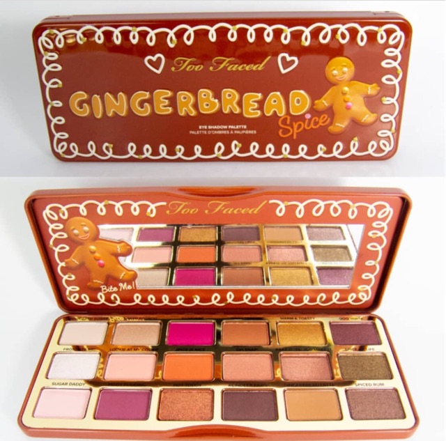 Too Faced GINGERBREAD Spice (Limited Edition) eyeshadow palette