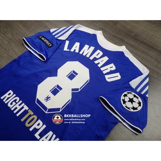 [Retro] - เสื้อฟุตบอล ย้อนยุค Chelsea Home เชลซี เหย้า 2011/12 Full Option พร้อมเบอร์ชื่อ 8 LAMPARD