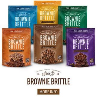 บราวนี่คุกกี้แผ่นบางกรอบ Sheila G Brownie Brittle