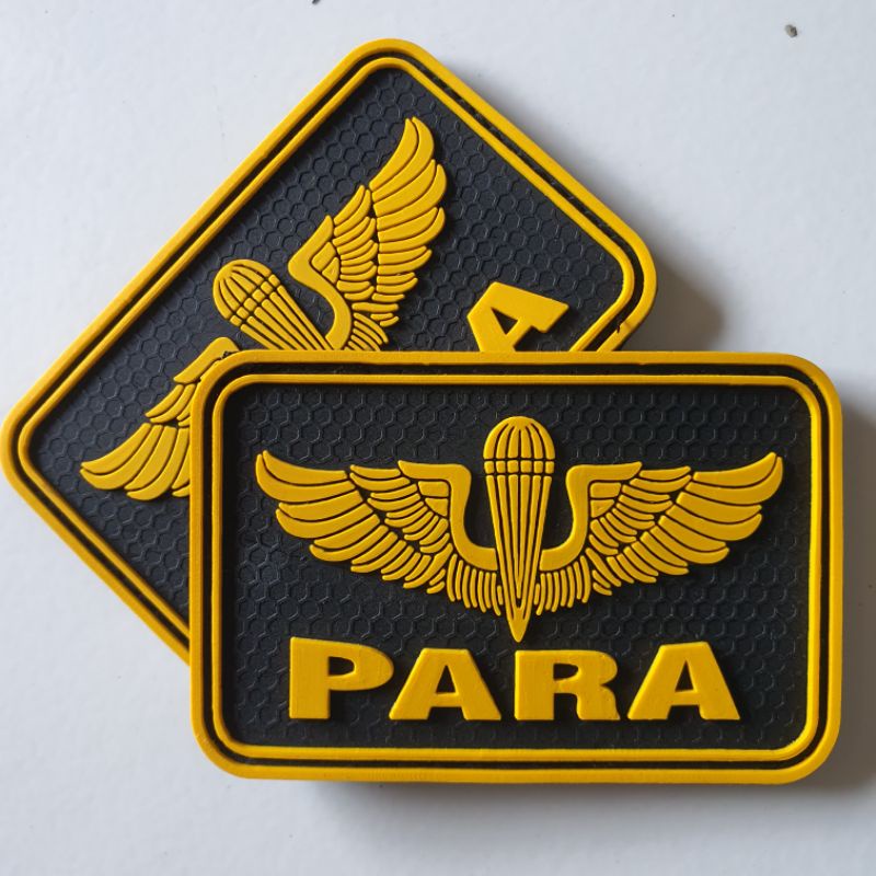 TNI RAIDER LOGO RUBBER PATCH/RUBBER EMBLEM PATCH