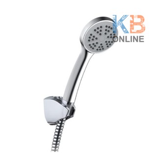 KS-25-211-50 ฝักบัวสายอ่อน ปรับน้ำ 1 ระดับ พร้อมสายสแตนเลส KARAT FAUCET Hand Shower Set Stainless (1 function) Chrome