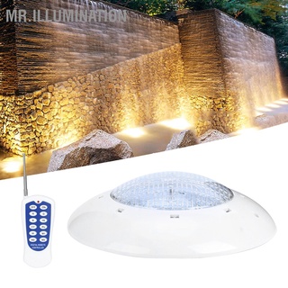 โคมไฟติดผนังใต้น้ํา Led 159 ดวง 18W Ip68 กันน้ํา พร้อมรีโมตคอนโทรล สําหรับสระว่ายน้ํา สวน Ac 12V