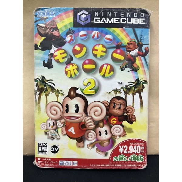 แผ่นแท้ [GC] [0104] Super Monkey Ball 2 (DOL-P-GM2J) Gamecube Game Cube