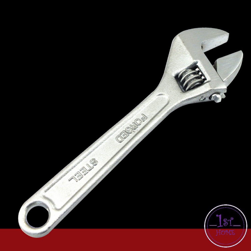 ประแจปากเลื่อน ขนาด 10 นิ้ว 250 มม กุญแจเลื่อนปากเลื่อน Adjustable Wrench ราคา ถูกที่สุด ดีลบีเคเค