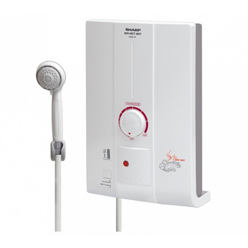 เครื่องทำน้ำอุ่น SHARP รุ่น WH-HOT HOT / WH-HOTHOT ขนาด 4,500W (รับประกันสินค้า 5 ปี) **รับติดตั้งเฉพาะจังหวัดเชียงราย** ราคา ถูกที่สุด ดีลบีเคเค